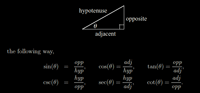 trigTriangle